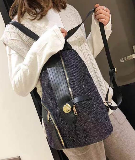 Rucsac dama negru Kona1